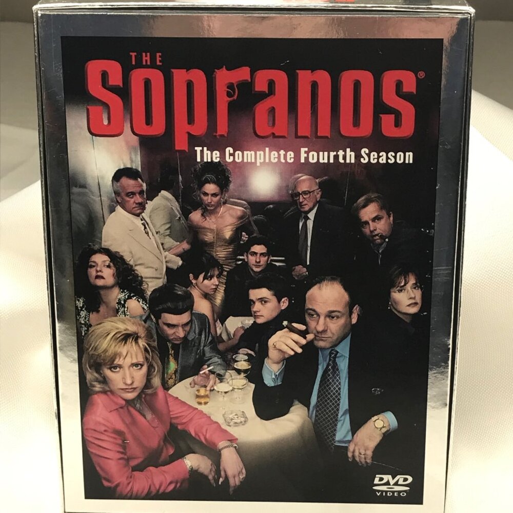 The Sopranos DVD Complete Fourth Season 4 Disc Set Preowned Excellent Condition